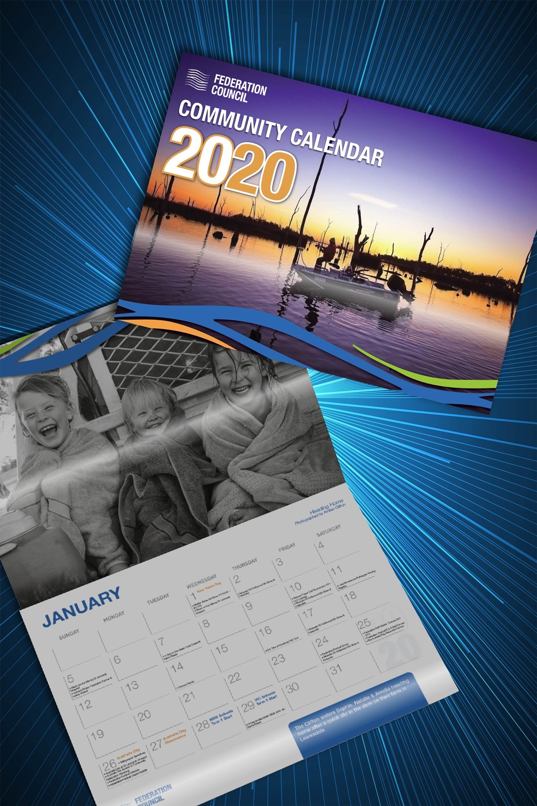 2020 Community Calendar Federation Council