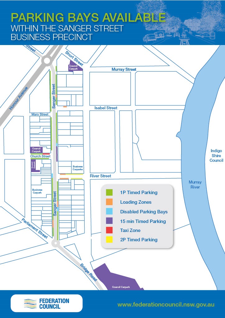 Sanger Street parking bays