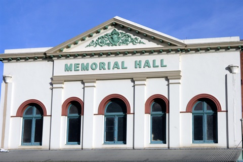 Memorial Hall front facade