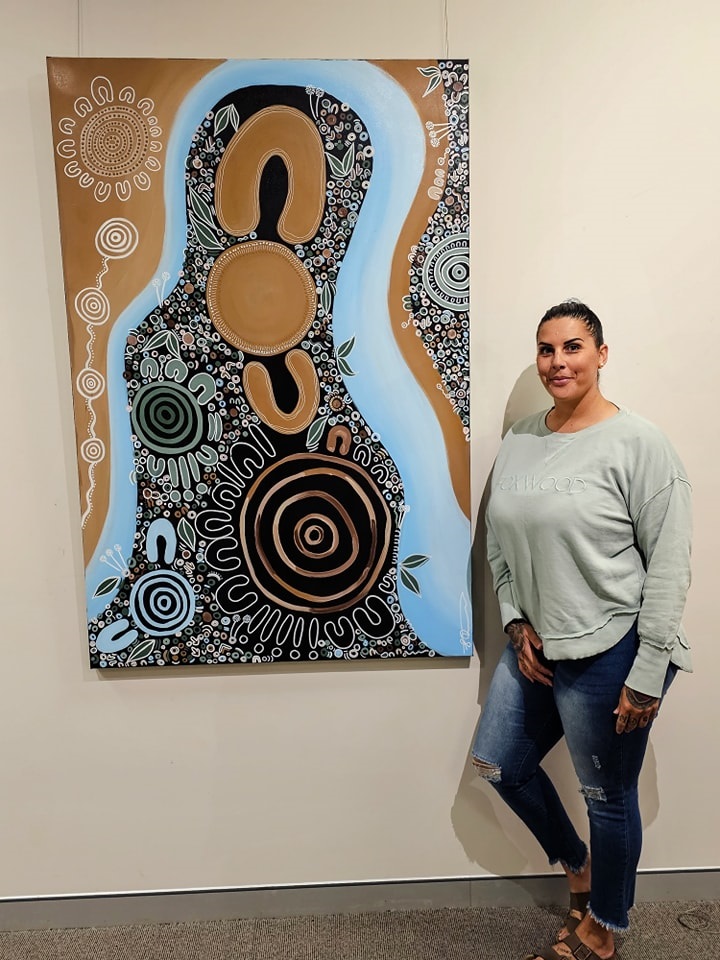 RAP Artwork with artist Stormie Dutton