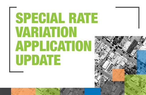 Special Rate Variation Application update