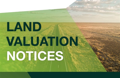 Land valuation notices