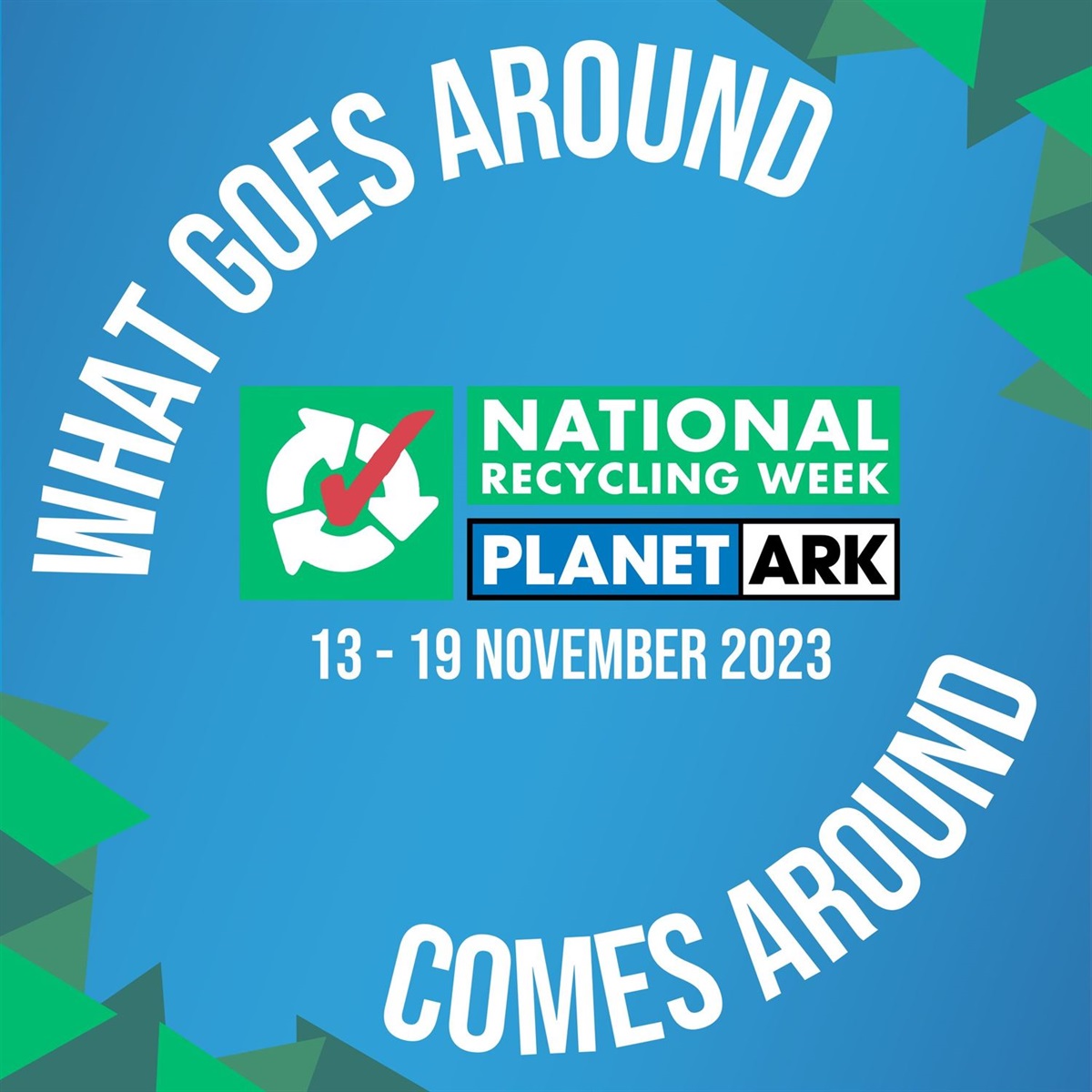 National Recycling Week 2023 what goes around, comes around The