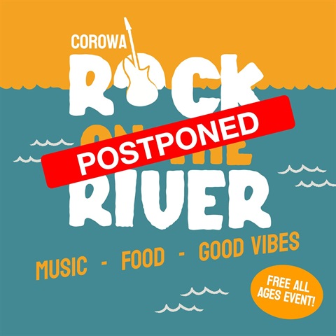 Rock on the River Postponed