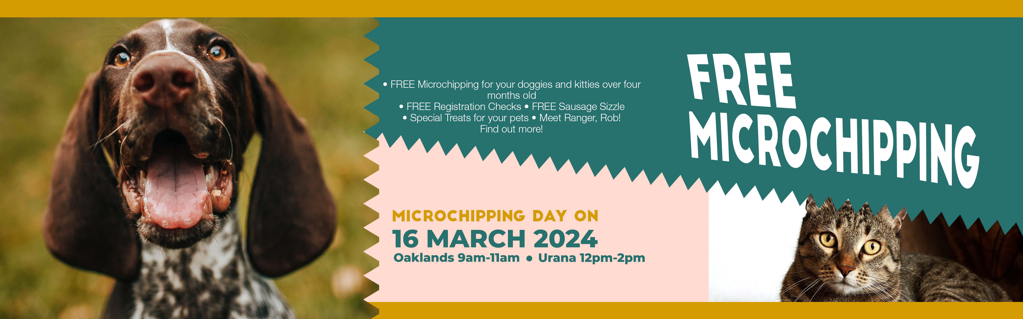 Free Microchipping Day Urana & Oaklands