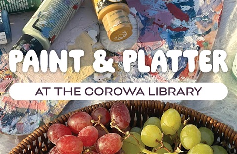 Paint & Platter Corowa Library